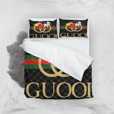 Conjunto de roupas de cama estilo hotel Luxury King Size 100% Poliéster 3D Impresso