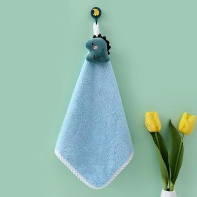 Set de toalhas de banheiro de hotel Toalhas de poliéster super absorvente em desenhos animados adoráveis