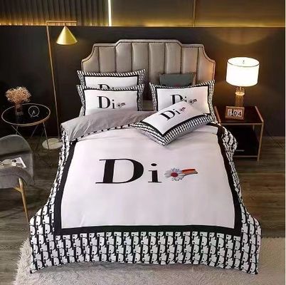 Impressão diagonal Luxury Violent Bear Set de lençóis personalizados