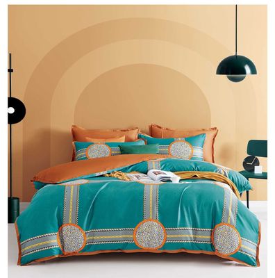 Conjunto de roupa de cama de designers vintage com 100% de algodão Conjunto de conforto personalizado