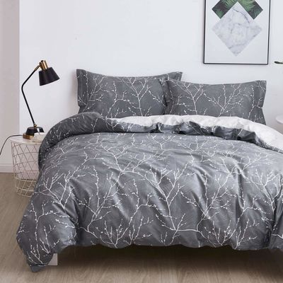 3PCS cores personalizadas Luxury Set de cobertor de cobertor 100% algodão Designers Set de cama