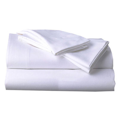 Capa de cobertor e lençol branco 100% de algodão para conforto de hotel de luxo