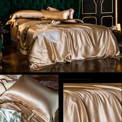 Consolador Sets Roupas de cama Feitas por Grade 6A 100% seda de amoras com 128x70 densidade de tecido
