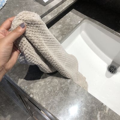Home Logotipo personalizado Coral Veludo Microfibra Abacaxi Toalha de verificação e Toalha de banho