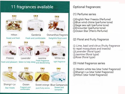 Home Office Fragrâncias Decoração Toilet Desodorante Aromas sem fogo Venda de flores eternas