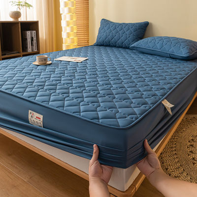 Protector de colchão de lençóis de cama equipado para Twin Full King Queen Size Design personalizado