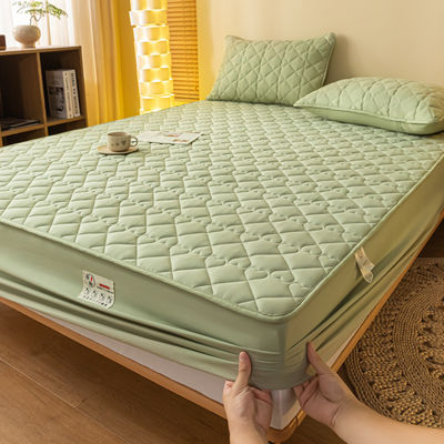 Protector de colchão de lençóis de cama equipado para Twin Full King Queen Size Design personalizado