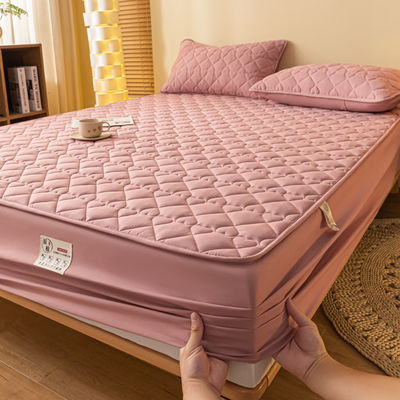 Protector de colchão de lençóis de cama equipado para Twin Full King Queen Size Design personalizado