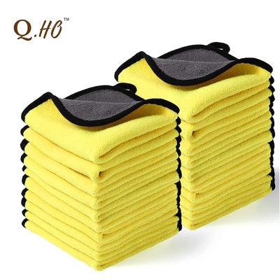 Toalhas de limpeza de automóveis de microfibra de 30*30cm dizem adeus aos produtos de limpeza caros