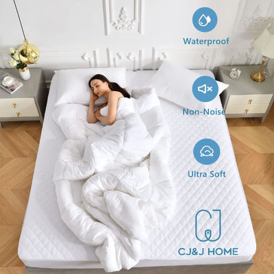 Protector de cama descartável de cor sólida para um ambiente de sono saudável e limpo