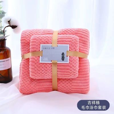250GSM Microfibra Coral Fleece Cation Banho Towel Set para Adultos T/T Prazo de pagamento