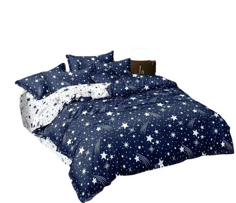 100% de algodão microfibra casa hotel roupa de cama de casamento conjunto com impressão diagonal e renda saia de cama