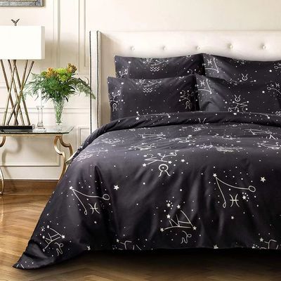 100% de algodão microfibra casa hotel roupa de cama de casamento conjunto com impressão diagonal e renda saia de cama