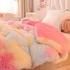 2024 Quilt Blanket For Home Mink Velvet Comforter Cristal Velvet Engrossado Inverno Quente Verão
