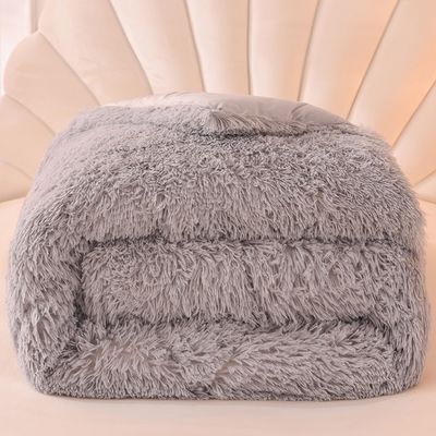 Casa têxtil Quilto de colchão Plush Mink Veludo Espessado Caloroso Linho de Cordeiro Quilto para Inverno