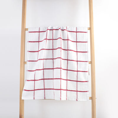 Alta Durabilidade 100% de algodão maciço Jacquard Terry Towel Toalha de limpeza Jacquard personalizada