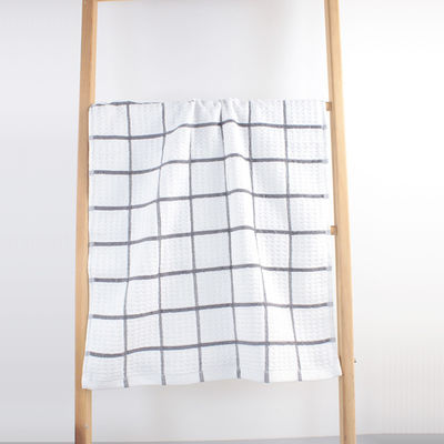 Alta Durabilidade 100% de algodão maciço Jacquard Terry Towel Toalha de limpeza Jacquard personalizada