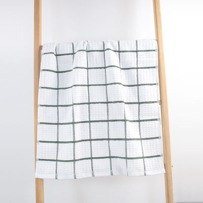 Alta Durabilidade 100% de algodão maciço Jacquard Terry Towel Toalha de limpeza Jacquard personalizada