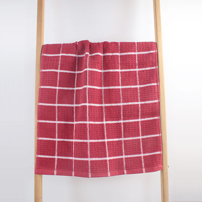 Alta Durabilidade 100% de algodão maciço Jacquard Terry Towel Toalha de limpeza Jacquard personalizada
