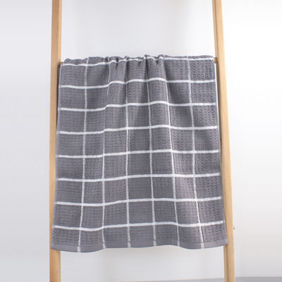 Alta Durabilidade 100% de algodão maciço Jacquard Terry Towel Toalha de limpeza Jacquard personalizada