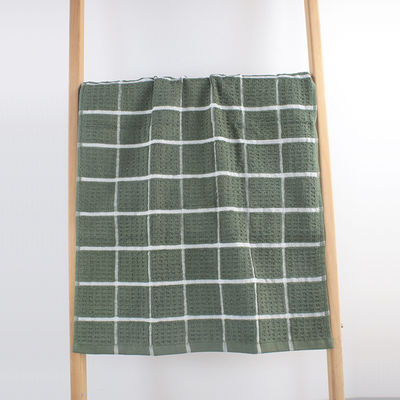 Alta Durabilidade 100% de algodão maciço Jacquard Terry Towel Toalha de limpeza Jacquard personalizada