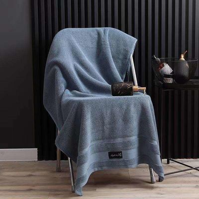 Casa ou Hotel Toalha de banho 100% de algodão Toalha de banho rectangular de alta absorção para adultos