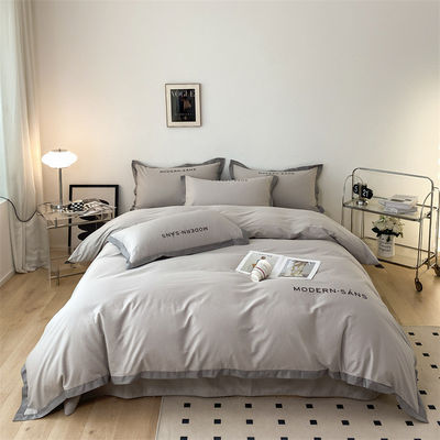 4 Pcs Cartoon Queen Impressão de tecido de algodão feltro lençol de cama cobertor de cobertor conjunto de frete grátis