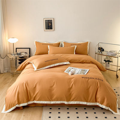 Padrões Nacionais desenho animado padrão 100% algodão roupa de cama conjunto 4pcs logotipo personalizado lençol de cama