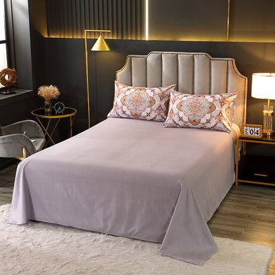 Set de roupas de cama de impressão digital com cobertura de poliéster e lençóis de cama de luxo
