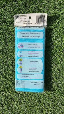 Refrigerante instantâneo 60% Nylon 40% Toalha de chuveiro de poliéster Esfoliação Toalha de banho de japonês