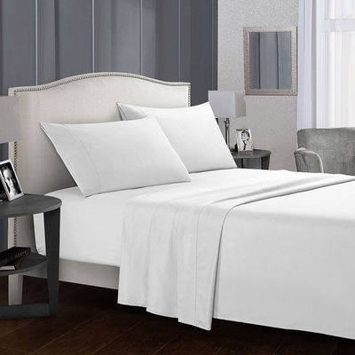 Etiquetas de hotel personalizadas Logotipo personalizado sustentável Branco Luxo Casa Hotel Lenço de cama Set de roupa de cama