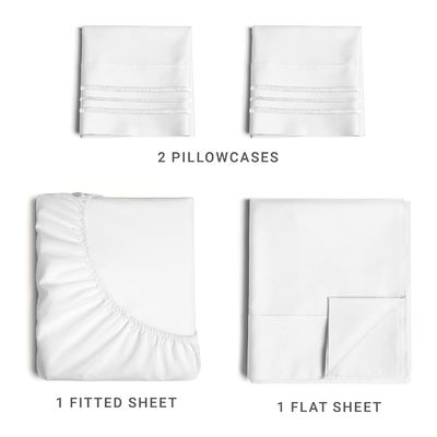 Tamanho personalizado Resfriamento respirável 100% de cama de poliéster Set de lençóis de cama em várias cores
