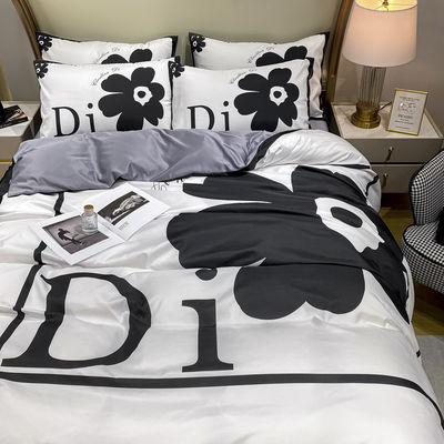 Sustentável Luxury Home Textile Designer Set de Camas com Cama de Flores