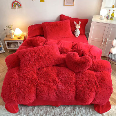Modern Pink Princess Duvet Cover Sets para Outono Inverno Custom Christmas Gifts Lojas