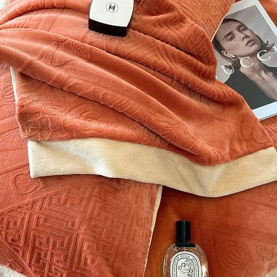 100% de tecido de poliéster Set de roupa de cama de inverno Design com cama de luxo e King Size