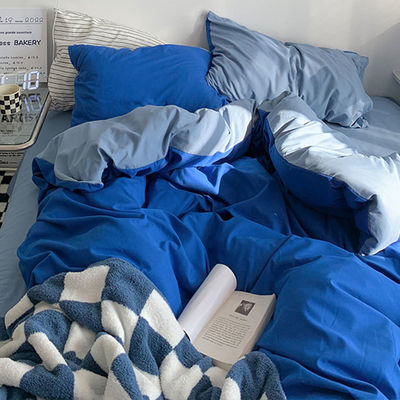 Tamanho personalizado Quilt de cama de luxo de lençóis em algodão macio e confortável para cama de casal