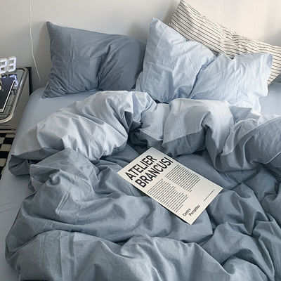 Tamanho personalizado Quilt de cama de luxo de lençóis em algodão macio e confortável para cama de casal
