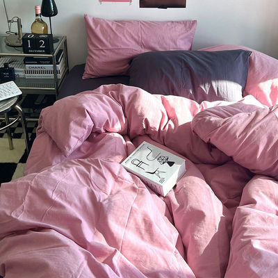 Tamanho personalizado Quilt de cama de luxo de lençóis em algodão macio e confortável para cama de casal