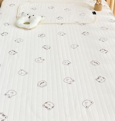 Quilt de cobertor de bebê macio e respirável feito de fibra de algodão 100% para fraldas para recém-nascidos