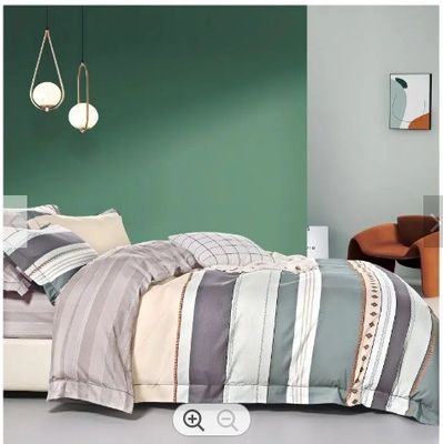 Eletrodomésticos de luxo Set de roupa de cama de algodão dos anos 40 com lençóis de algodão 100% coberta de travesseiro