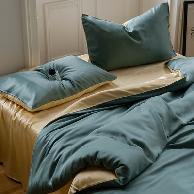 Fasion 100% Tencel Fibra Set de roupa de cama para roupa de cama de hotel personalizável e luxuosa