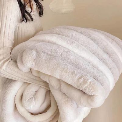 Excelente flanel cinza quente para todas as estações Ultra-maciço Plush espesso cobertores fofinhos para o sofá