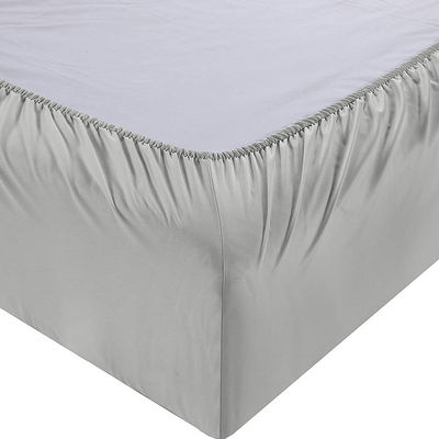 60s Set de roupa de cama de fibra de bambu para 2,5m Cama 300 TC Lenço de cama e cobertura de travesseiro incluído