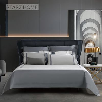 100% de algodão Jacquard Set de roupa de cama para design moderno simples casa colchas e lençóis