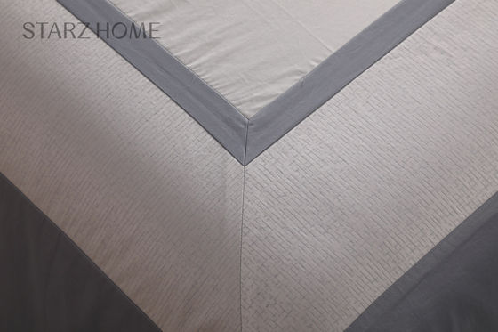 100% de algodão Jacquard Set de roupa de cama para design moderno simples casa colchas e lençóis