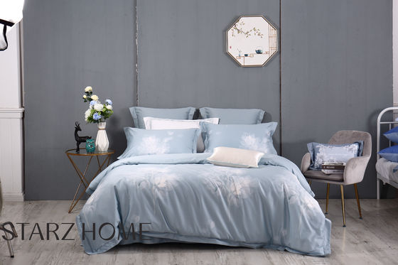 Estilo de Design Simples Luxo 100% Poliéster 3 Peças Cobertura de Colchão Set de Cama de Lamento Flat Sheet