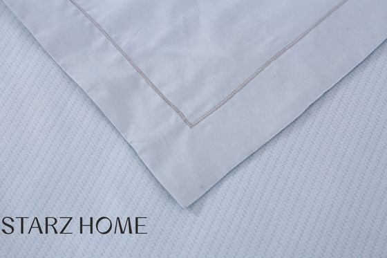 Estilo de Design Simples Luxo 100% Poliéster 3 Peças Cobertura de Colchão Set de Cama de Lamento Flat Sheet