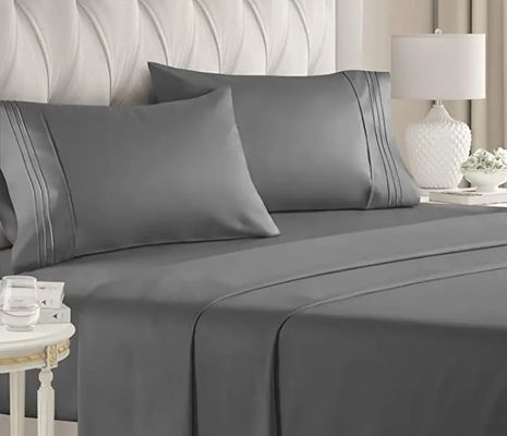 Camas de cama de luxo de cor sólida, prontas para o envio