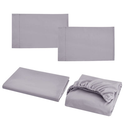 Coleção de hotéis Branco King Almofada de algodão para lençol de cama da rainha