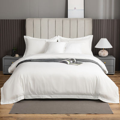 Impressão Reativa 4 Pcs Set de Lenços de Cama para Casa Luxo Hotel Design Lenços de Cama